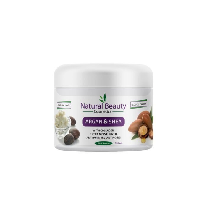 Discover the Benefits & Importance of Zoser Argan & Shea Cream: Rebuilds and strengthens skin cells, stimulates collagen and elastin production to combat wrinkles. Argan and Shea increase the rate of protein inside the skin cells and give them elasticity and youth. Saves the skin as much water as possible to give a shiny texture and lasting hydration. High performance moisturizer for skin , lips and ankles. Helps to get rid of signs of aging and wrinkles in the skin. It is useful in cases of acne , bloating and dark circles under the eye.
