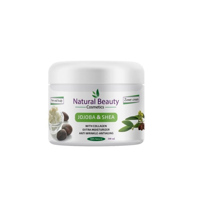 Discover the Benefits & Importance of Zoser Jojoba & Shea Cream: • Deep Hydration & Perfect Balance: Combines the moisturizing properties of jojoba oil, similar to skin's natural oils, with rich shea butter to deeply nourish without a greasy feel. • Soothes & Calms Skin: Helps to soothe dry, irritated, and sensitive skin thanks to the calming properties of shea butter. • Rich in Antioxidants: Contains Vitamin E from jojoba oil and shea butter, helping to protect skin from free radical damage and premature aging. • Boosts Skin Elasticity: Helps improve skin elasticity, promoting a smoother and more youthful appearance. • Non-Comedogenic: Jojoba oil is non-comedogenic, making it suitable for all skin types, including acne-prone skin. • Strengthens Skin Barrier: Helps to reinforce the skin's natural protective barrier to retain moisture and protect against external factors.